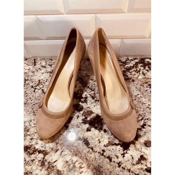 Nine West Shoes - Nine-west Women's Tan Suede Heels, Pumps